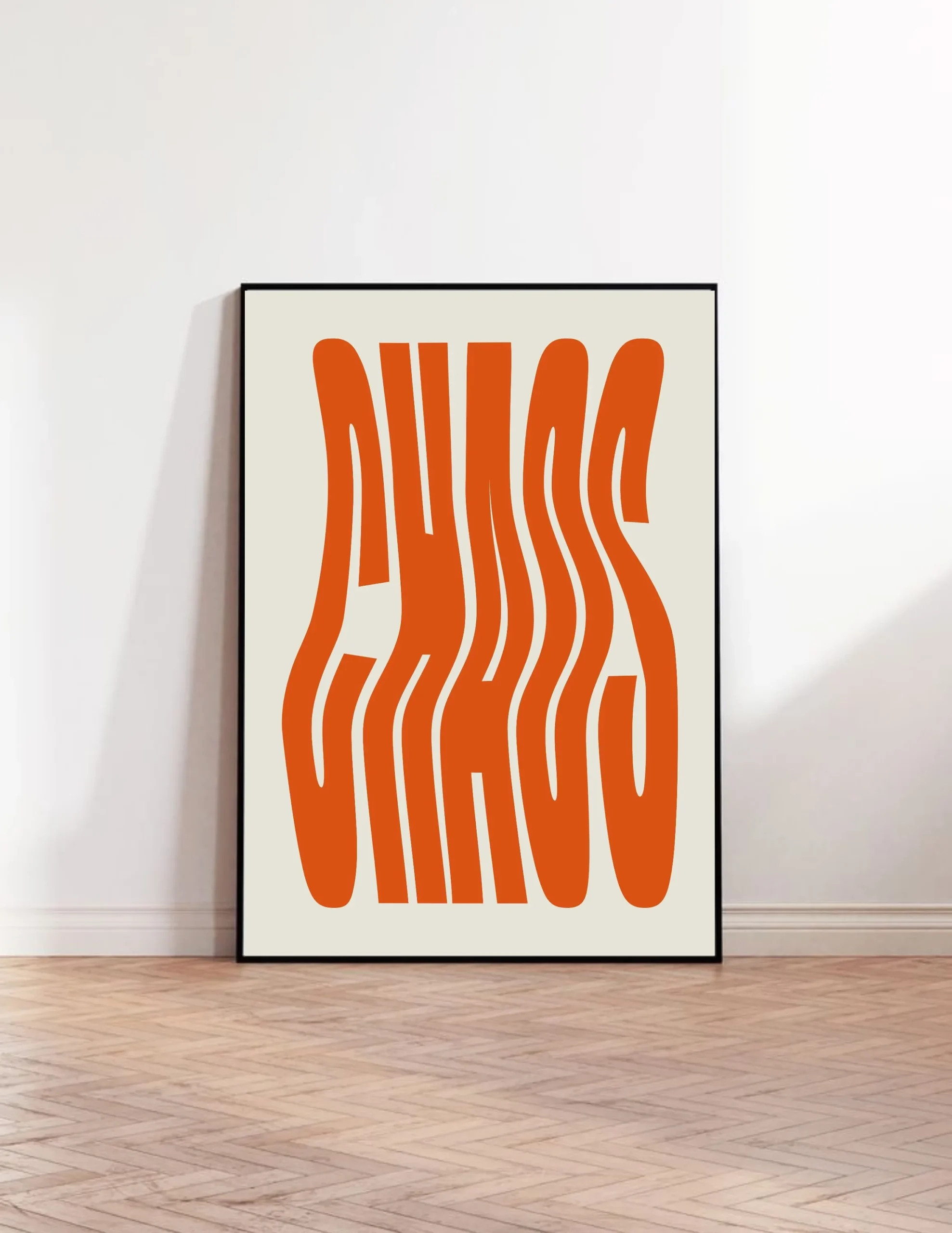 Plakat Ciao Bella w paski Wzór 8