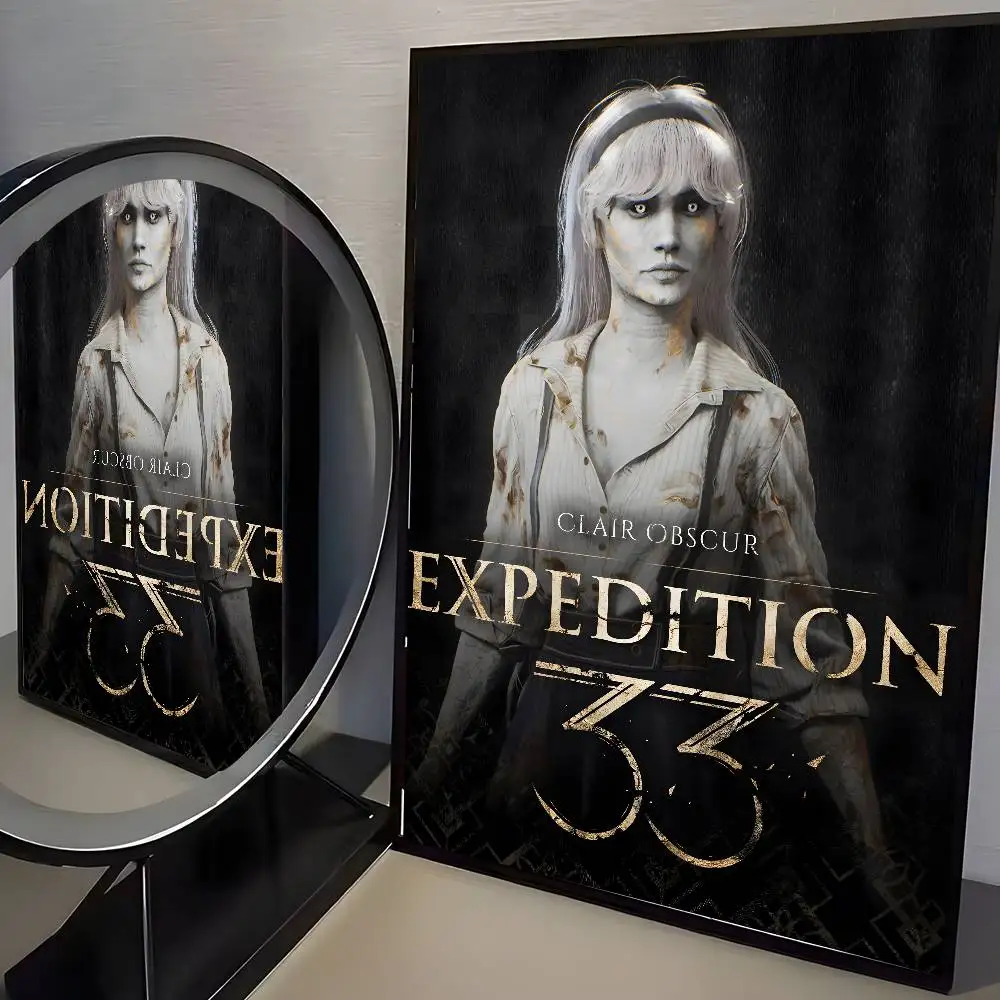 Plakat Clair Obscur Expedition 33 Wzór 1