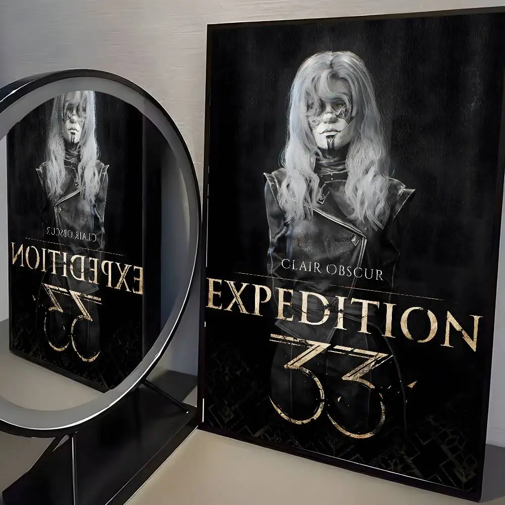 Plakat Clair Obscur Expedition 33 Wzór 2