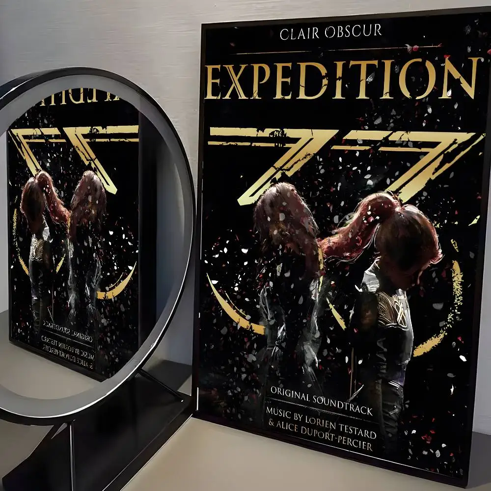 Plakat Clair Obscur Expedition 33 Wzór 4