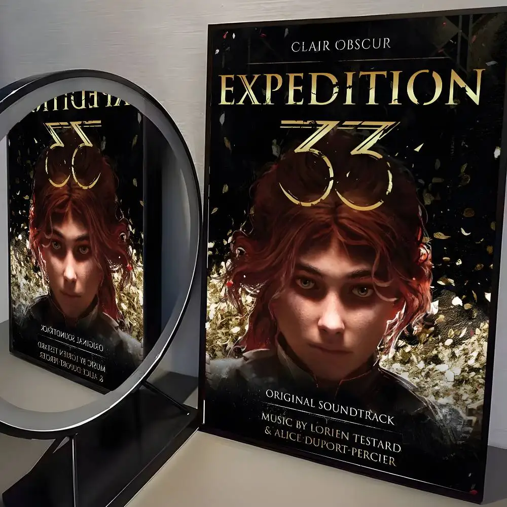Plakat Clair Obscur Expedition 33 Wzór 8