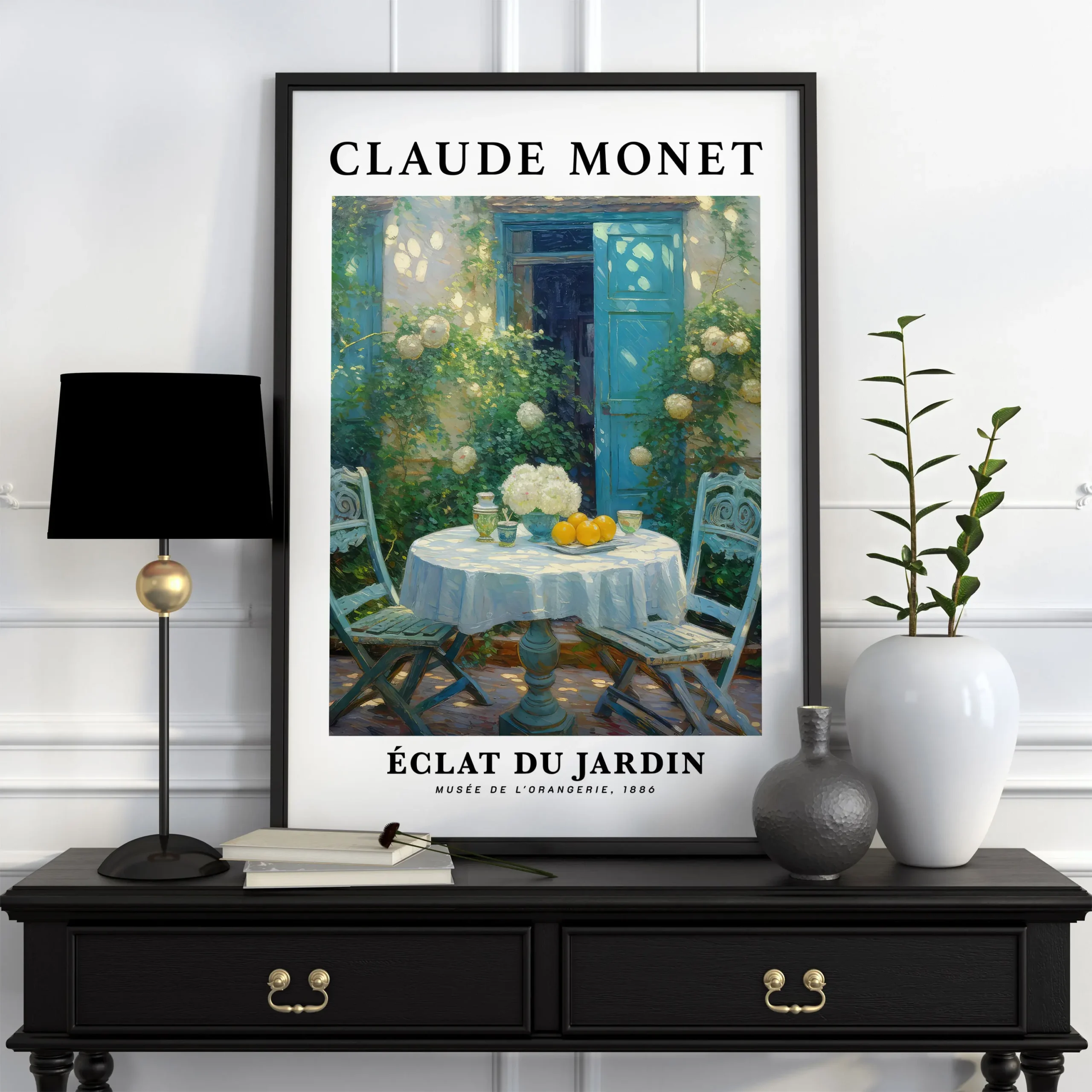 Claude Monet - plakat reprodukcja vintage Jasny