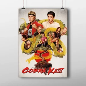 Plakat Cobra Kai - serial na ścianę Hei 1