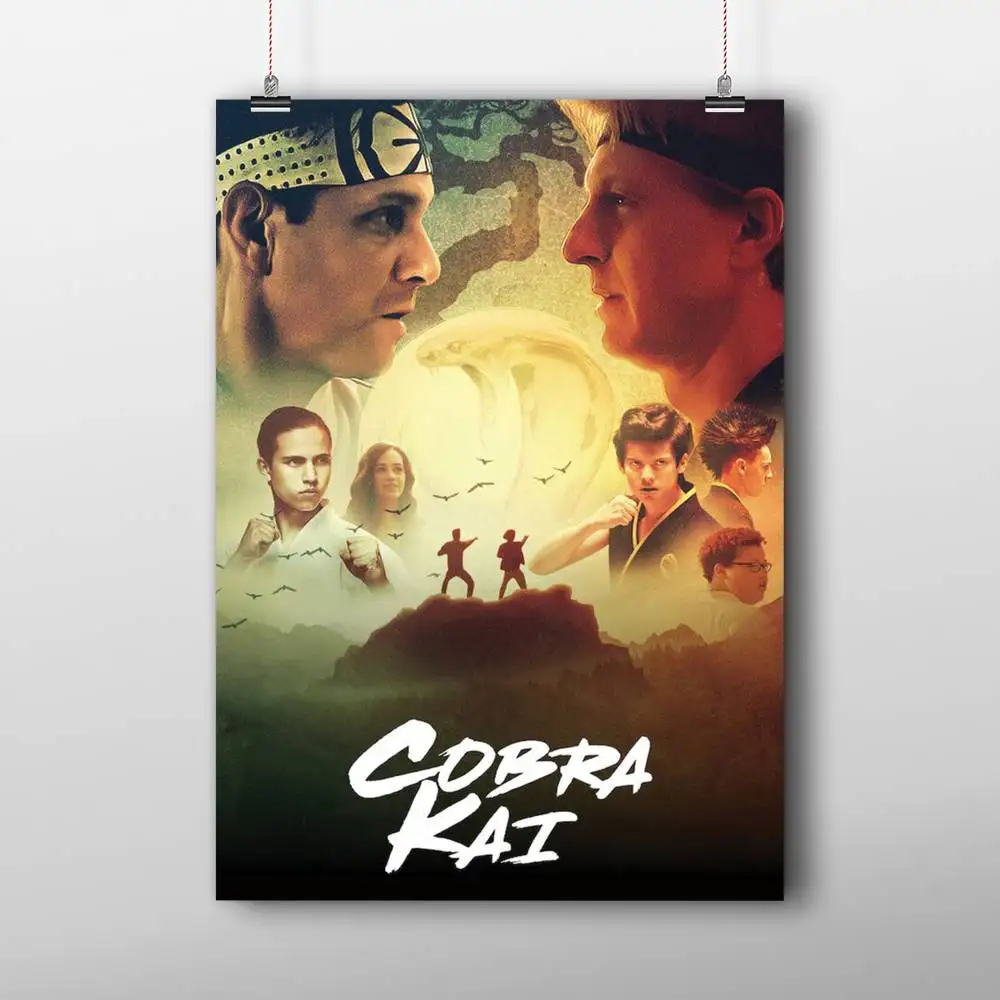 Plakat Cobra Kai – serial na ścianę Hei 9