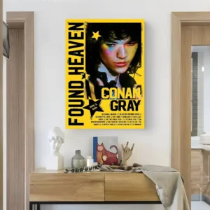 Plakat Conan Gray - portret Czekolada