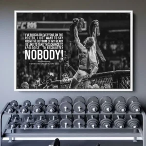 Plakat motywacyjny Conor McGregor Wzór 1
