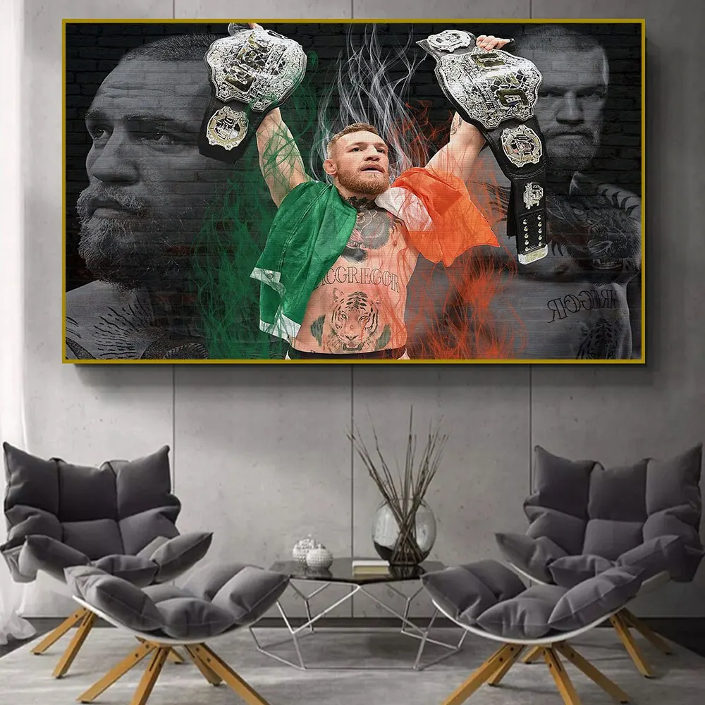Plakat motywacyjny Conor McGregor Wzór 5