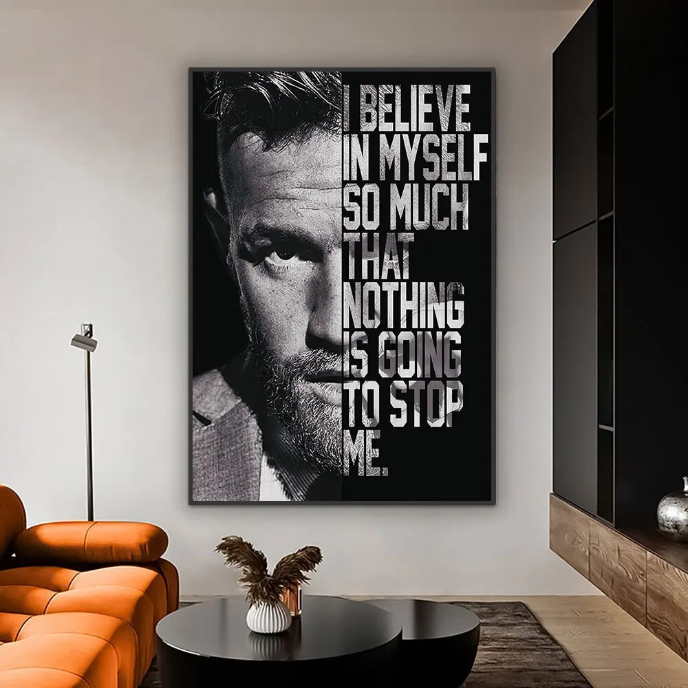 Plakat motywacyjny Conor McGregor Wzór 6