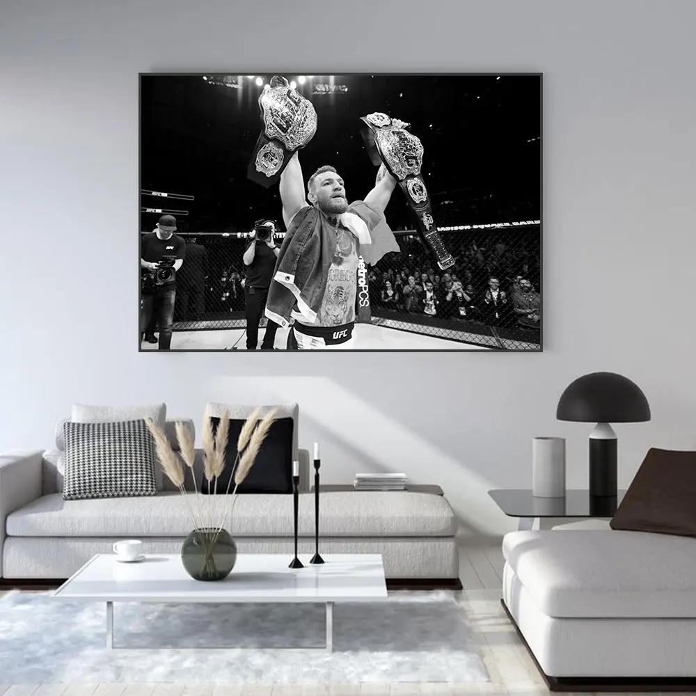 Plakat motywacyjny Conor McGregor Wzór 8
