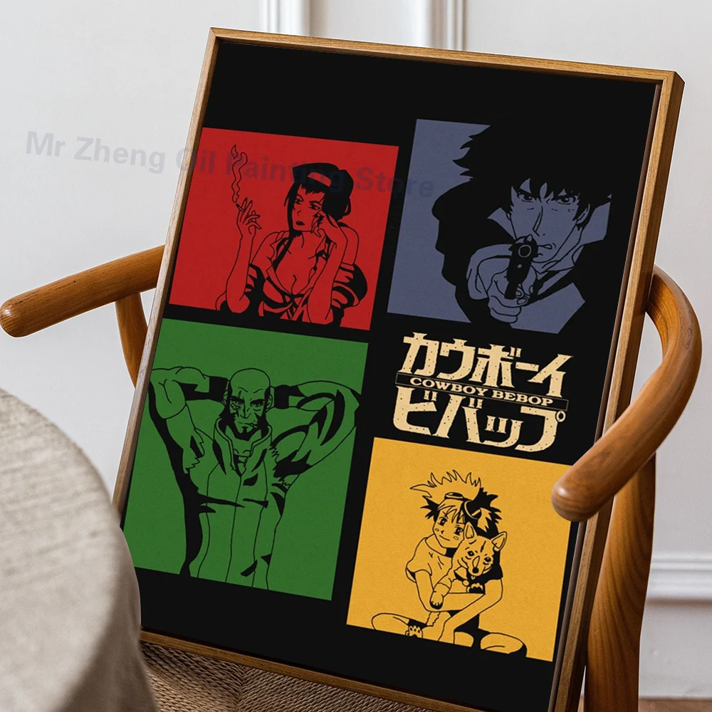 Plakat Cowboy Bebop - anime Wielo