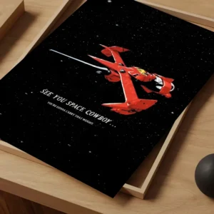 Plakat Cowboy Bebop - anime Wzór 1