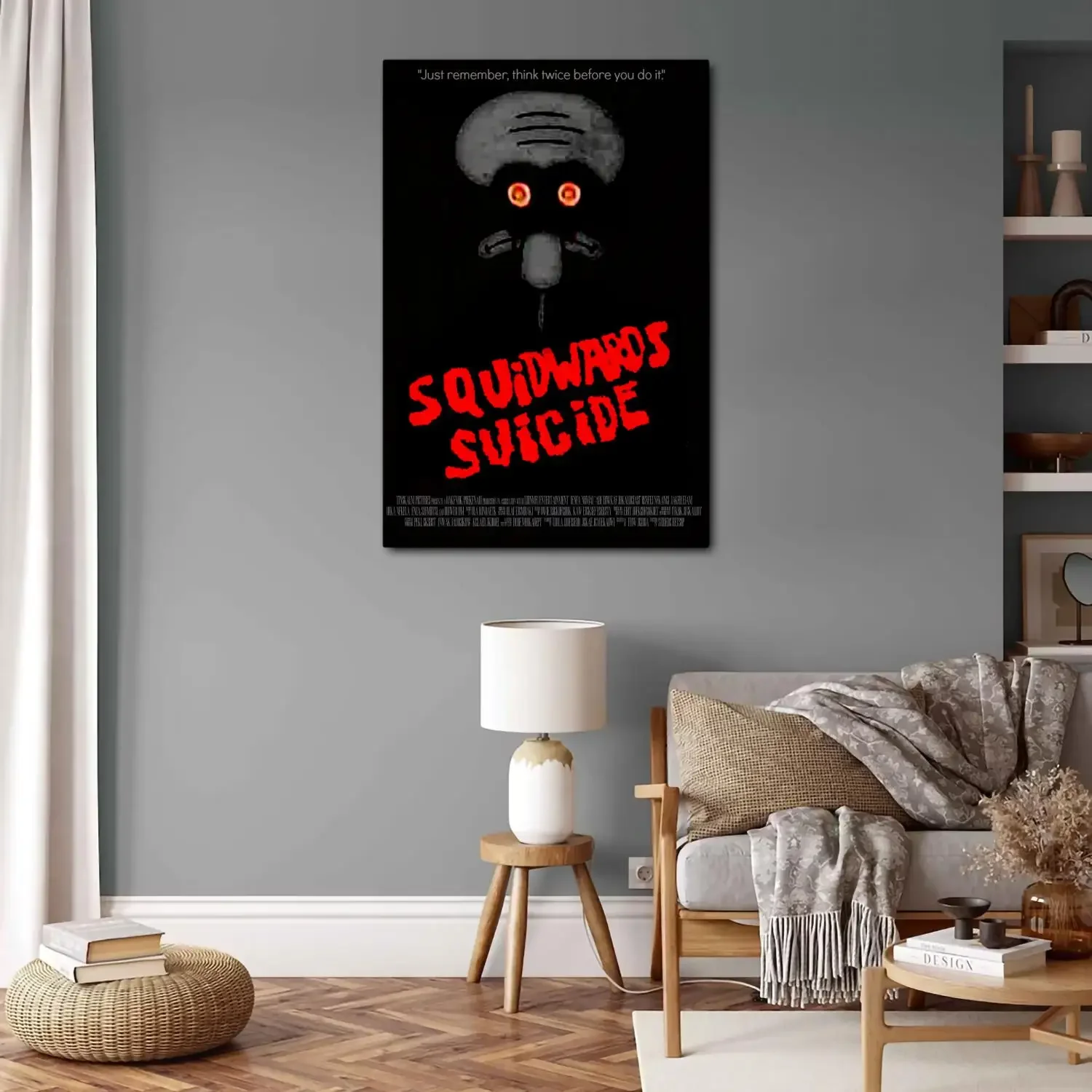 Plakat Creepypasta z postaciami z gier i anime Style 3