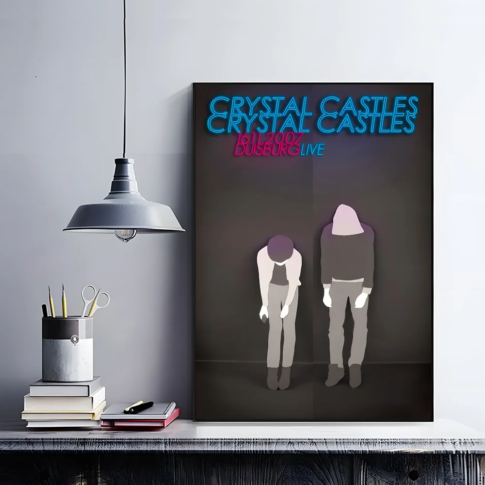 Plakat Crystal Castles - muzyczny Wzór 5