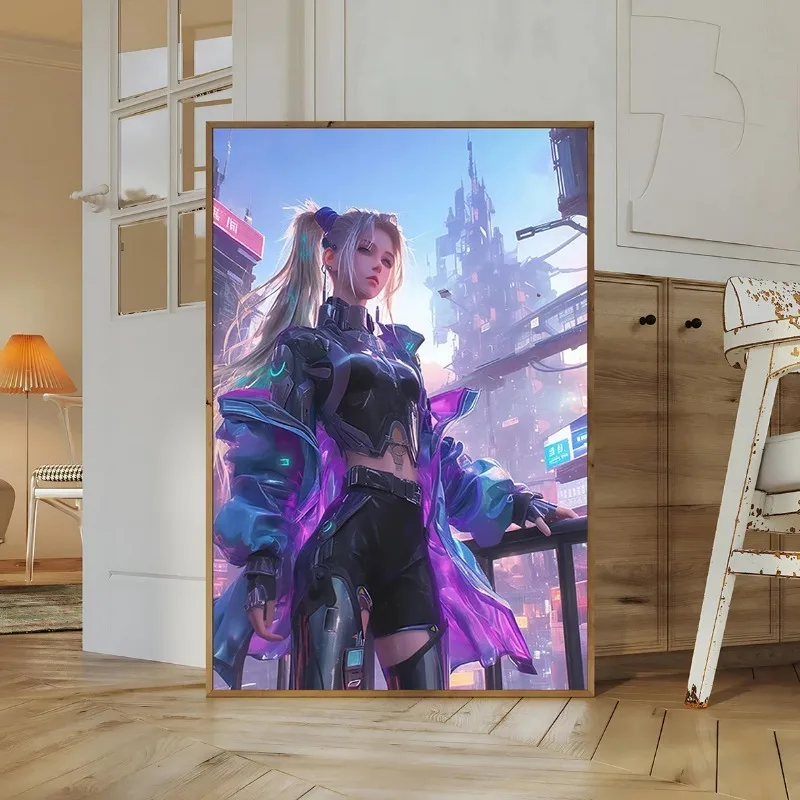 Plakat Cyberpunk Wzór 11