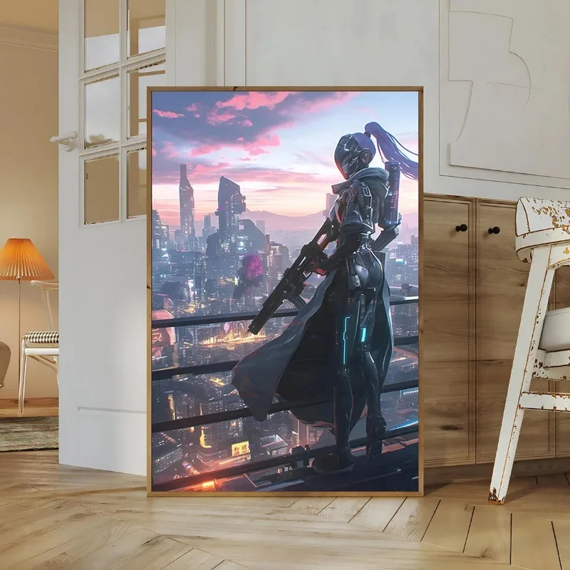 Plakat Cyberpunk Wzór 12