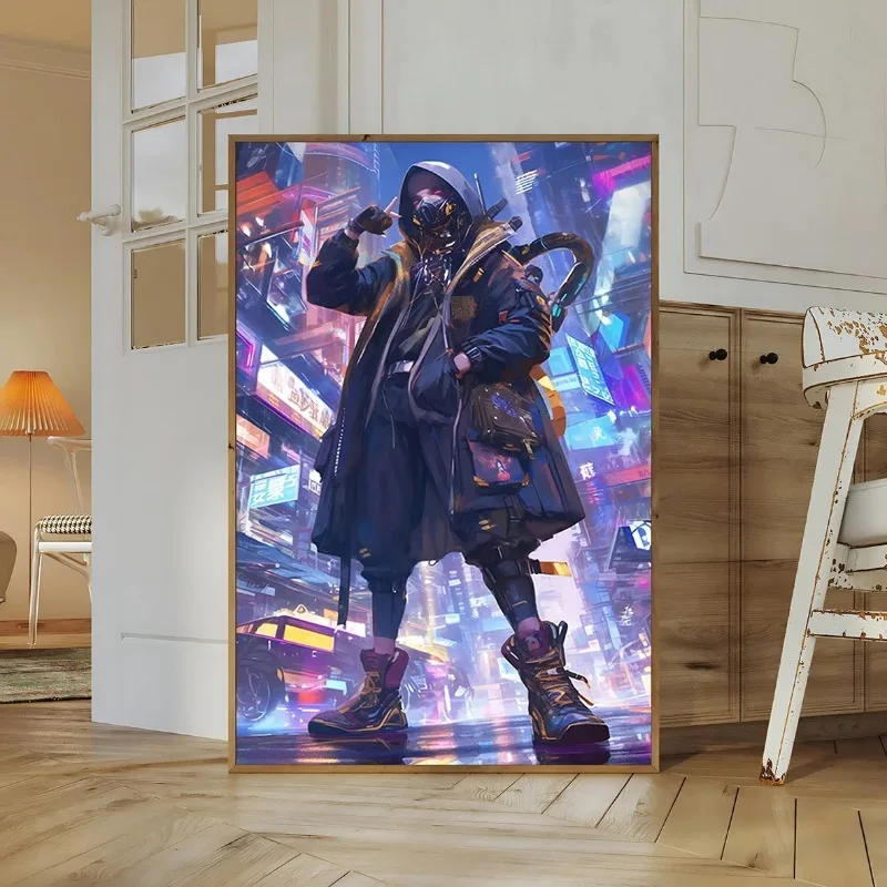Plakat Cyberpunk Wzór 3