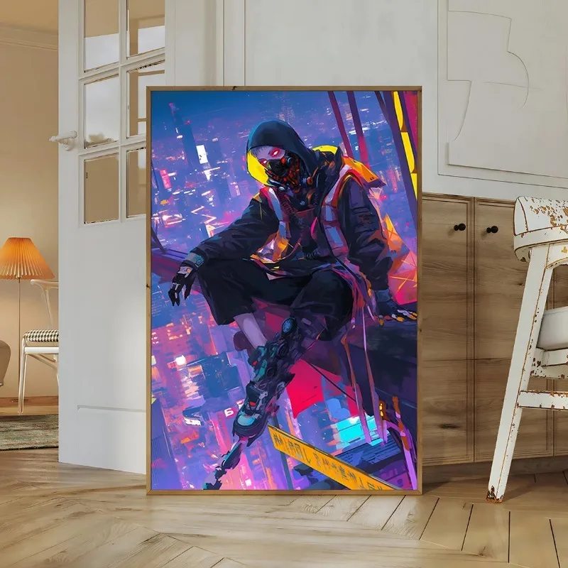 Plakat Cyberpunk Wzór 4