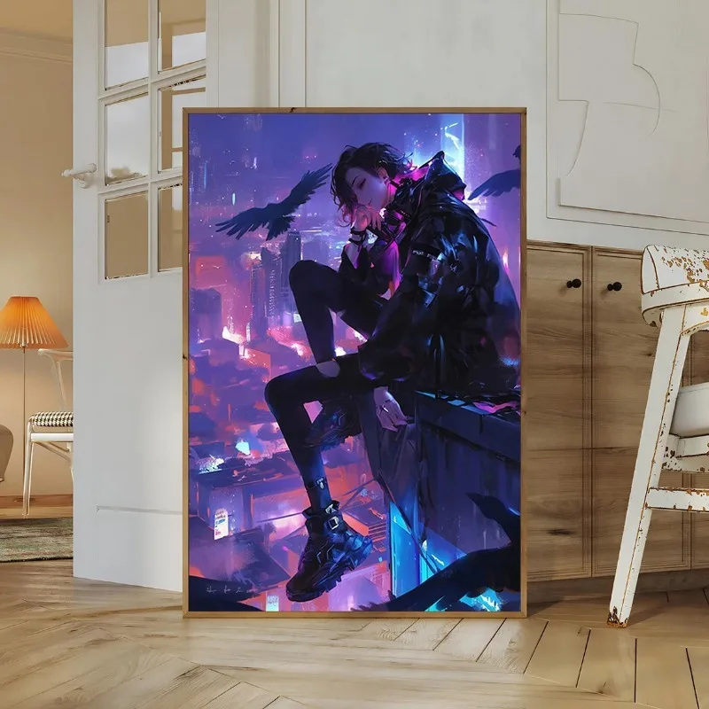 Plakat Cyberpunk Wzór 6