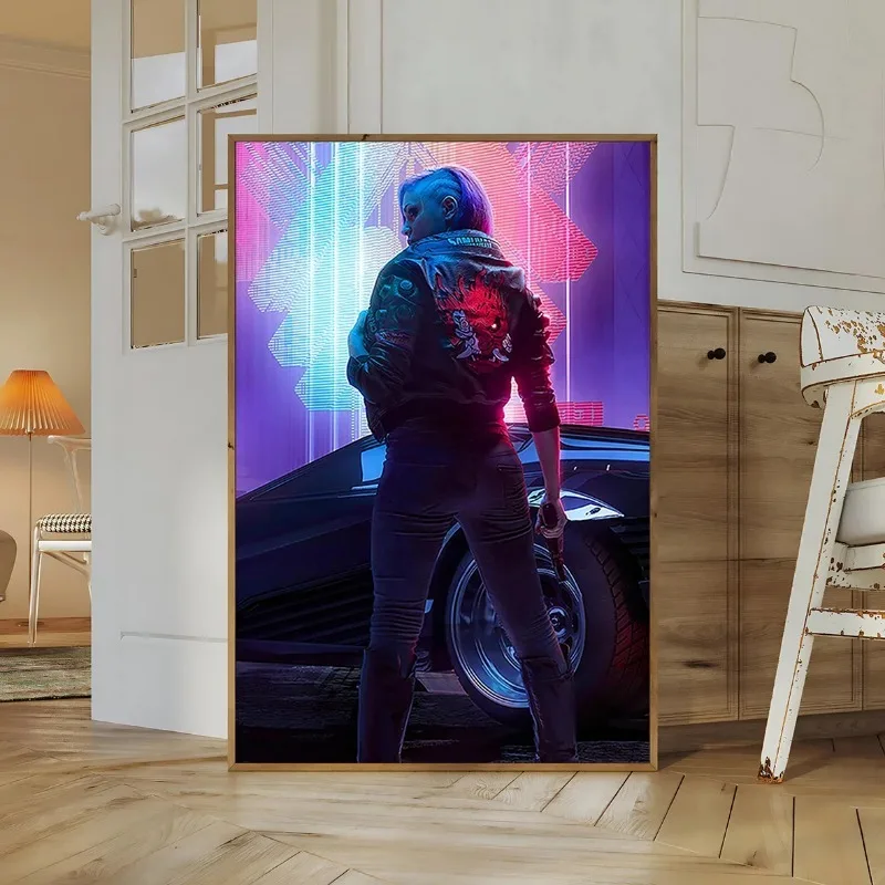 Plakat Cyberpunk Wzór 8