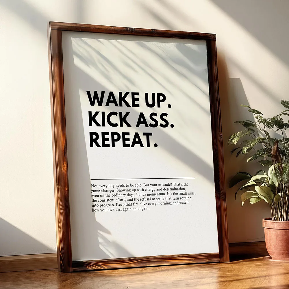 Cytaty motywacyjne - plakat o dyscyplinie Wzór 2