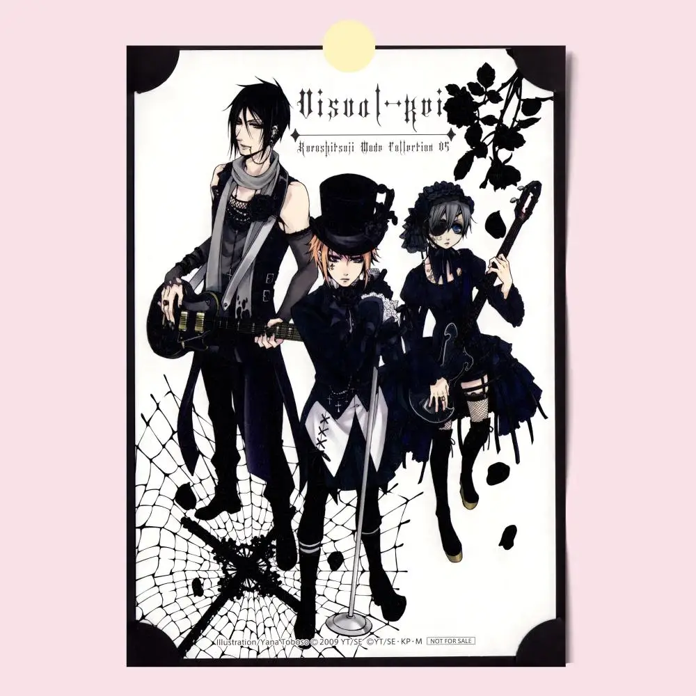 Czarny Kamerdyner – plakat anime HD Black7