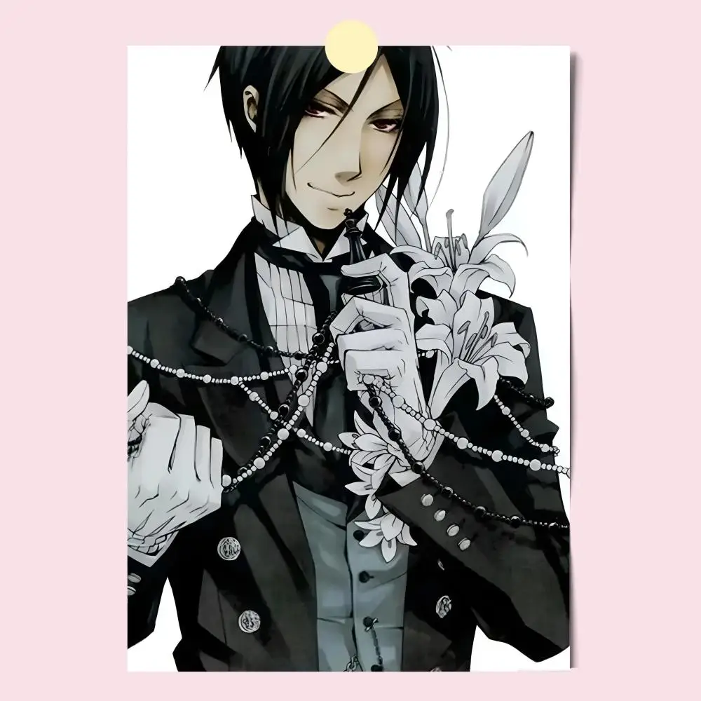 Czarny Kamerdyner – plakat anime HD Black8