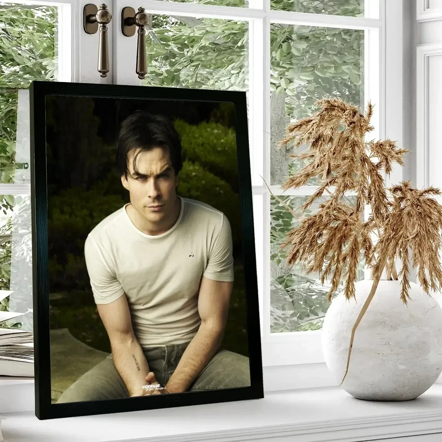Plakat Damon Salvatore Wzór 5