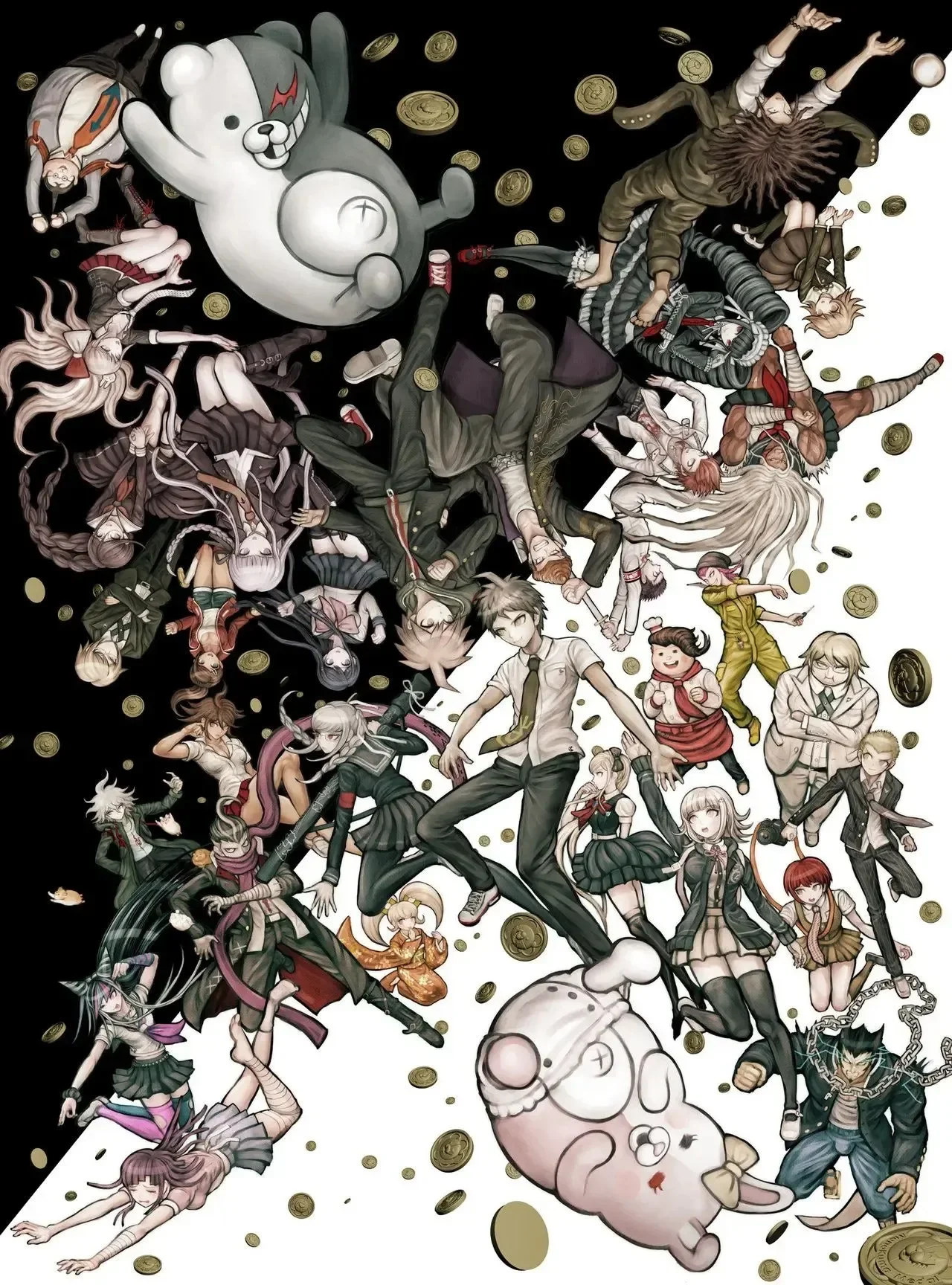 Plakat Danganronpa – anime Wzór 5