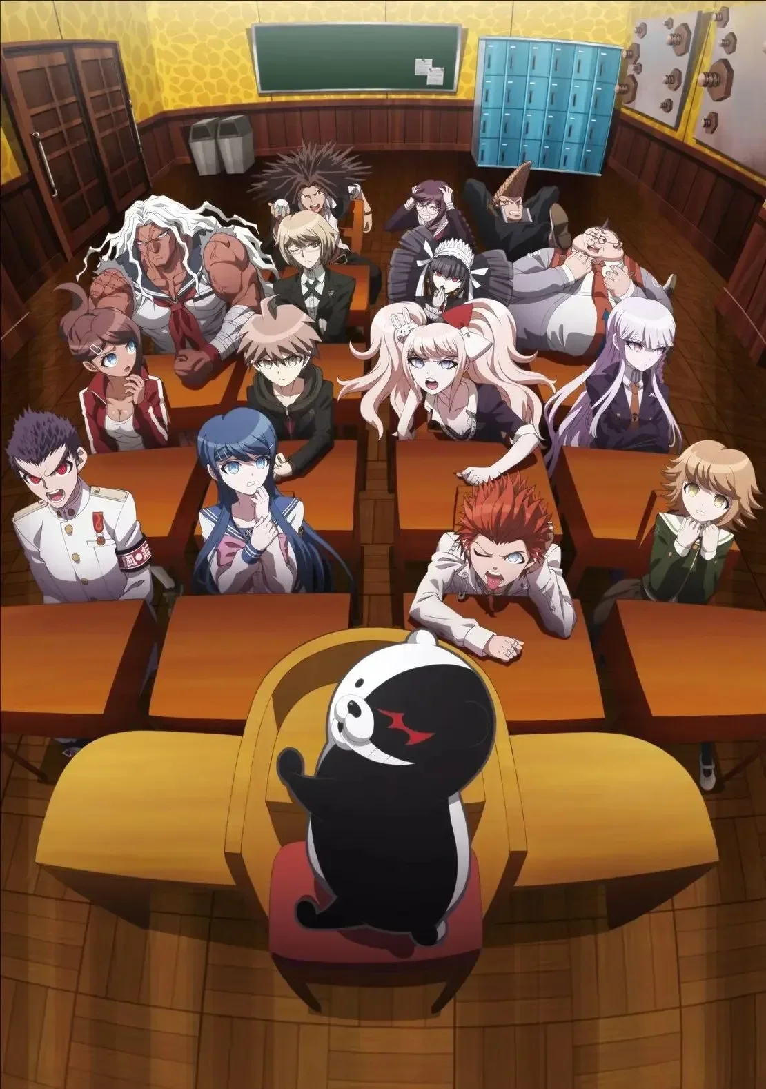 Plakat Danganronpa – anime Wzór 8