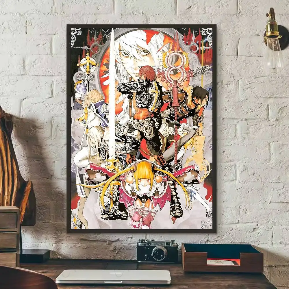 Plakat Death Note - anime na ścianę Wzór 2