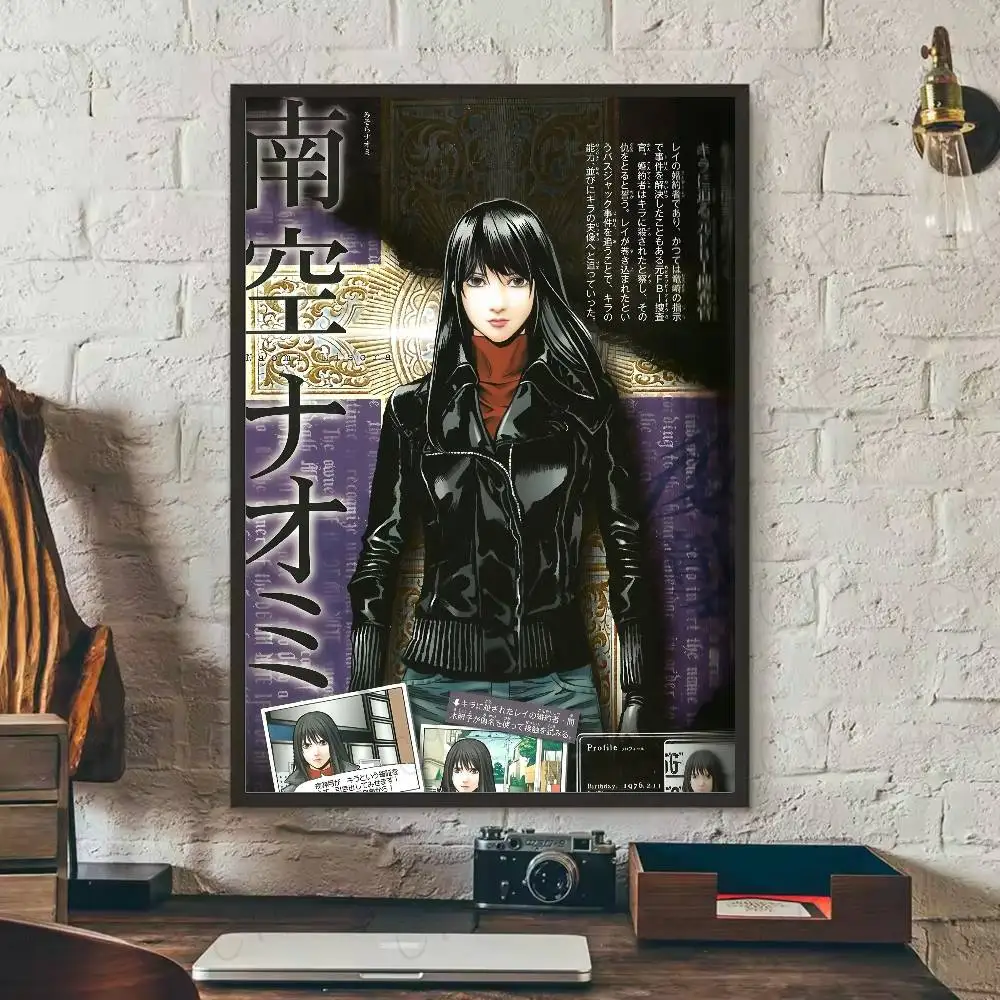 Plakat Death Note - anime na ścianę Wzór 3