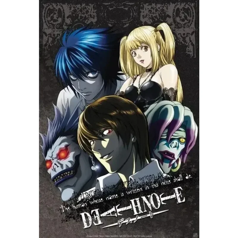 Death Note - plakat anime na sciane Wzór 4