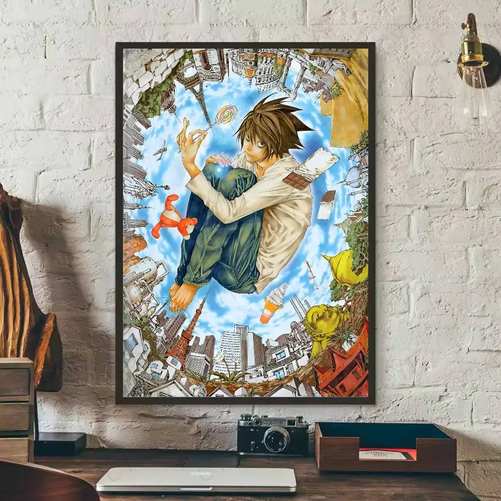 Plakat Death Note - anime na ścianę Wzór 4