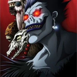 Plakat Death Note - anime na płótnie Wzór 1