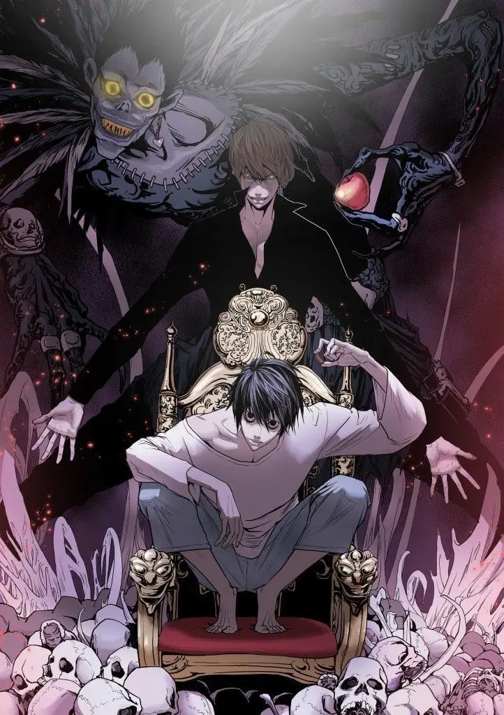 Plakat Death Note – anime na płótnie Wzór 11