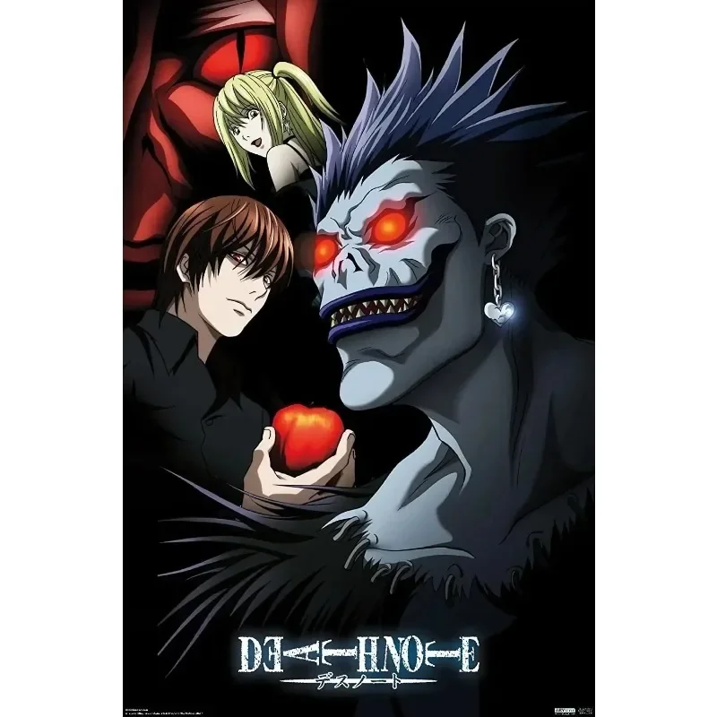 Plakat Death Note - anime na płótnie Wzór 3