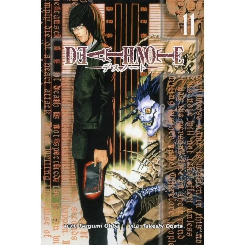 Plakat Death Note - anime na płótnie Wzór 7