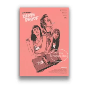 Plakat Death Proof Tarantino Wzór 1