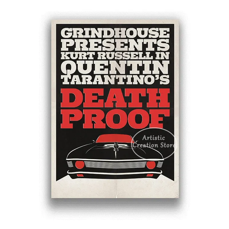 Plakat Death Proof Tarantino Wzór 3