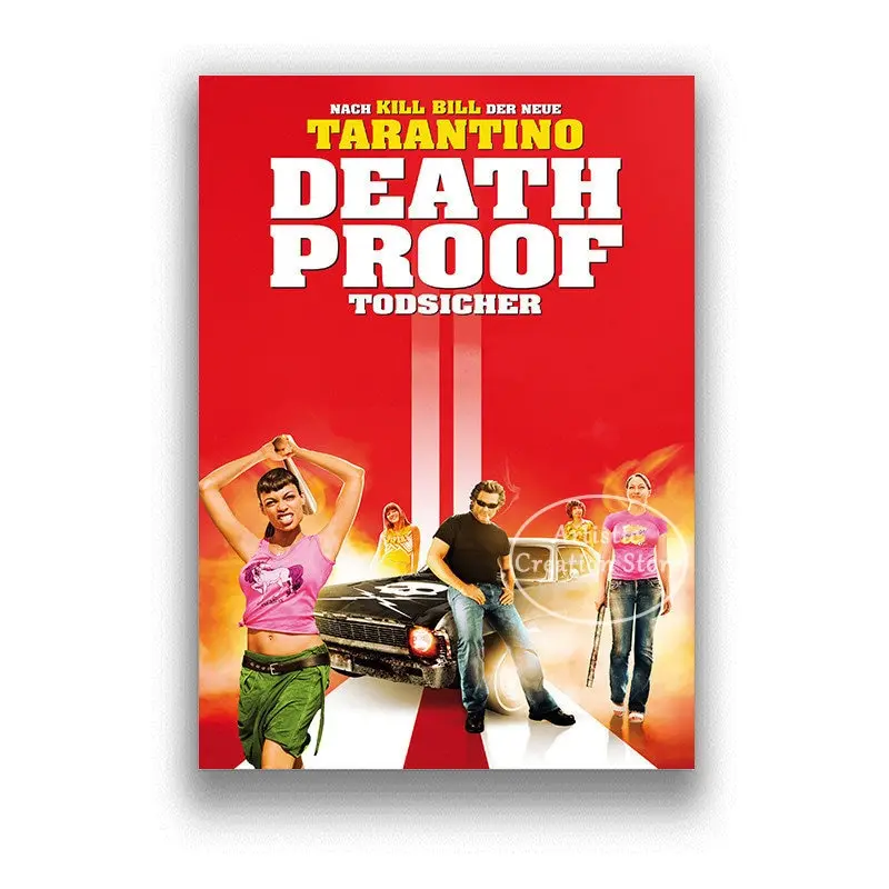 Plakat Death Proof Tarantino Wzór 7