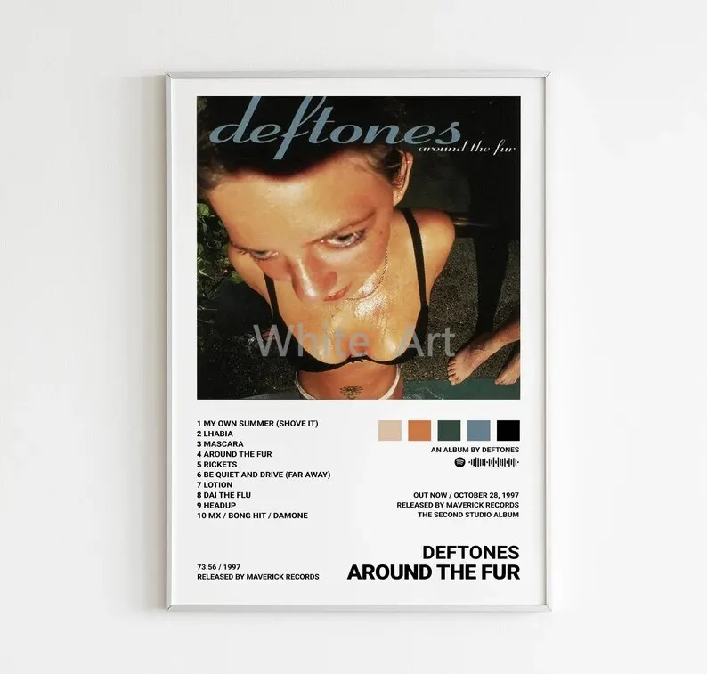 Deftones - plakat z okladka albumu Wzór 1