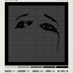 Plakat Deftones - okładka albumu Jasnoszary