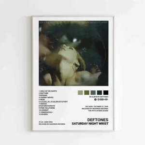 Plakat Deftones - okładka albumu zespołu Wzór 1