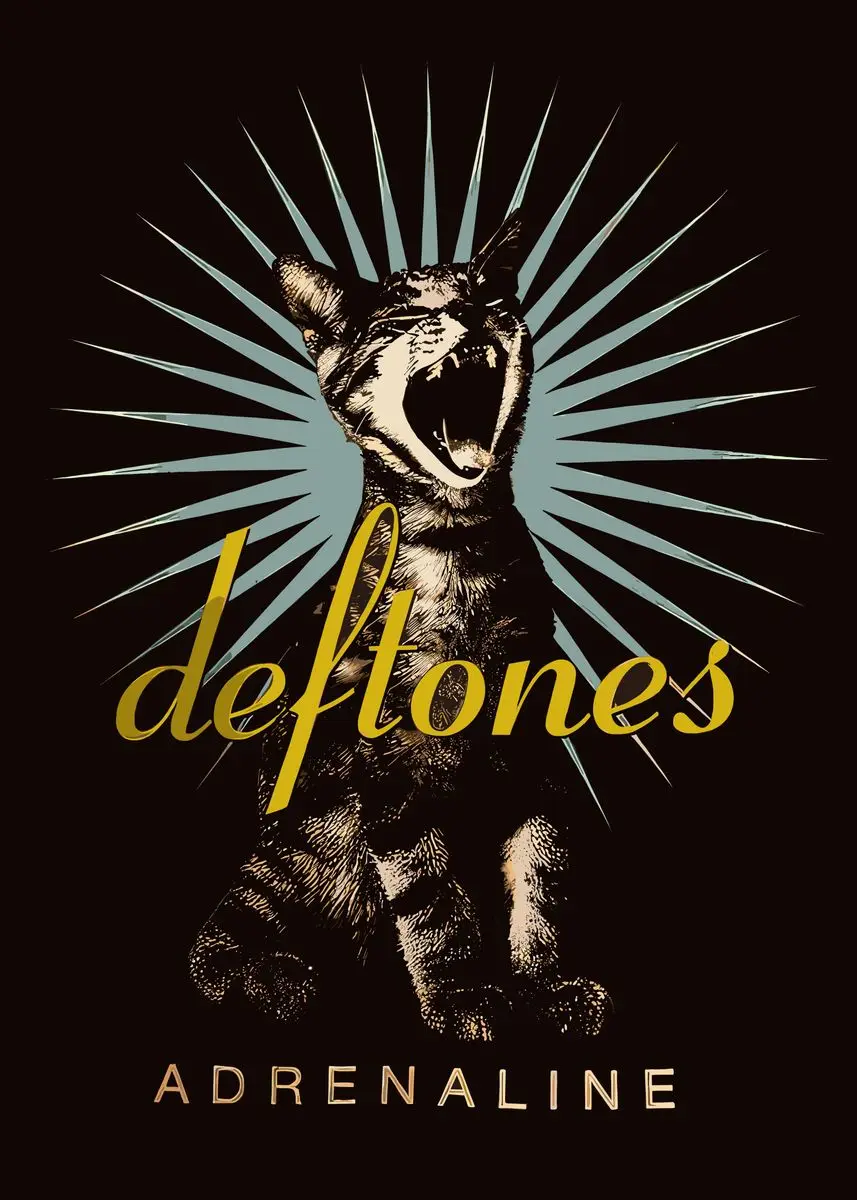 Plakat zespołu Deftones - rock i metal Wzór 1