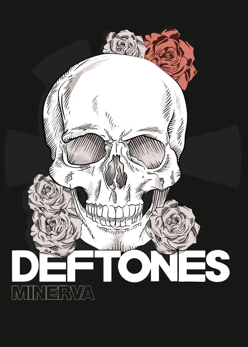 Plakat zespołu Deftones - rock i metal Wzór 5