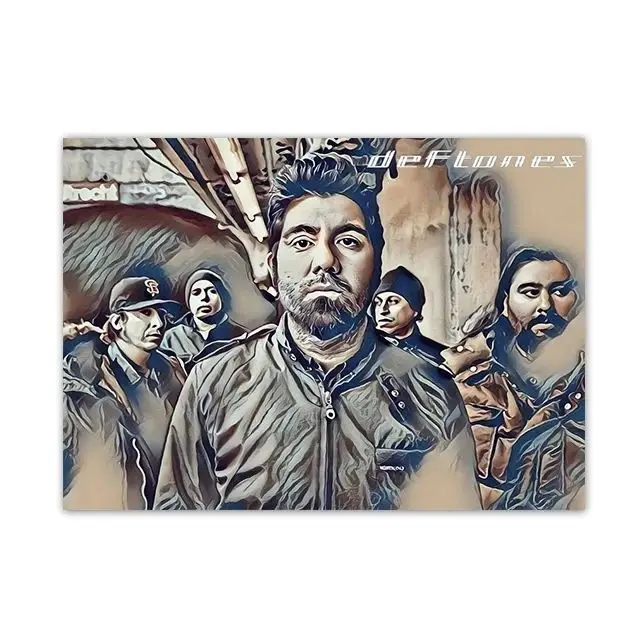Deftones - plakat muzyczny Wzór 2