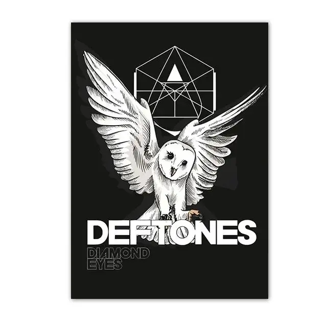 Deftones - plakat muzyczny Wzór 4