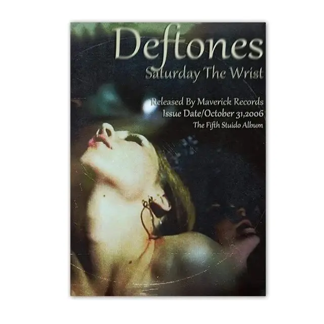 Deftones - plakat muzyczny Wzór 8