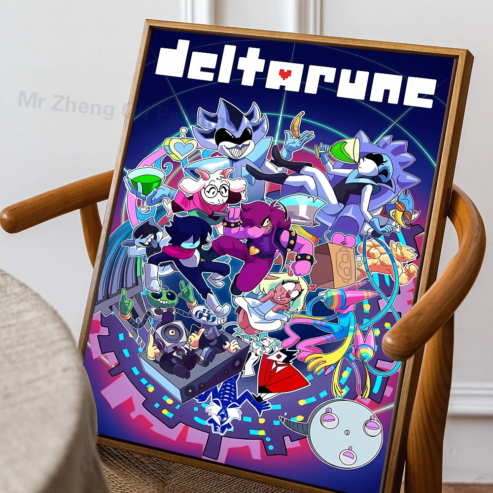 Plakat Deltarune - samoprzylepna grafika z gry Wzór 3