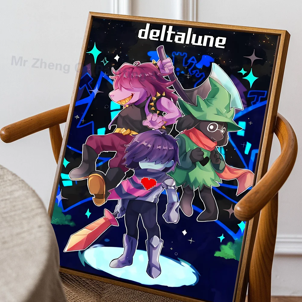 Plakat Deltarune - samoprzylepna grafika z gry Wzór 4